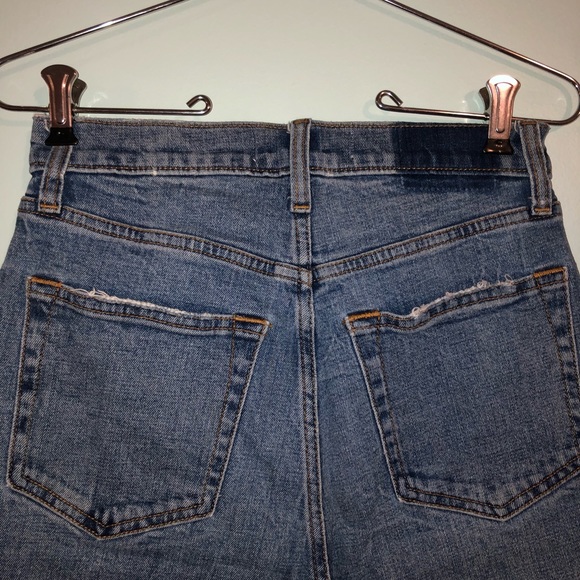 Abercrombie & Fitch “The Ankle Straight Ultra High Rise” Curve Love Jeans - Picture 3 of 4